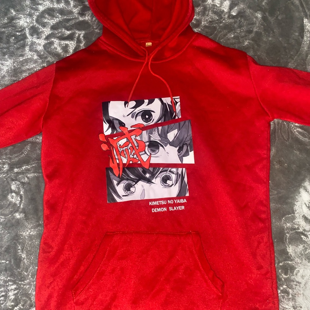 Red Demon Slayer Hoodie